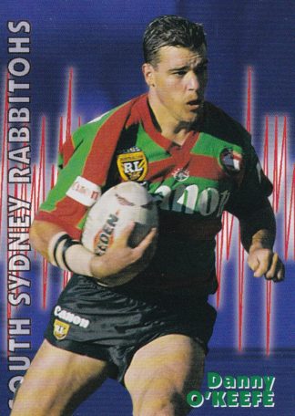 1997 Dynamic Fatty Fun Pack Common Card - Base 058 Danny O'Keefe South Sydney Rabbitohs