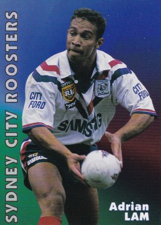 1997 Dynamic Fatty Fun Pack Common Card - Base 065 Adrian Lam Sydney City Roosters
