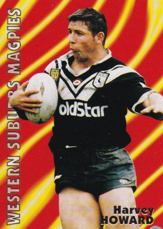 1997 Dynamic Fatty Fun Pack Common Card - Base 068 Harvey Howard Western Suburbs Magpies