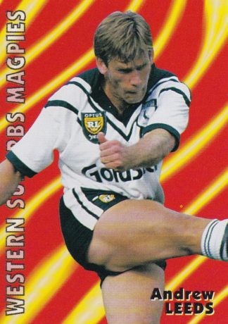 1997 Dynamic Fatty Fun Pack Common Card - Base 069 Andrew Leeds Western Suburbs Magpies