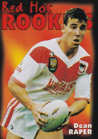 1997 Dynamic Fatty Fun Pack Common Card - Base 075 Dean Raper St George Dragons