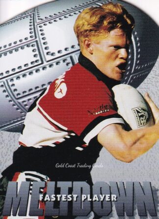 1997 Dynamic Fatty Fun Pack Common Card - Base 098 Brett Dallas North Sydney Bears