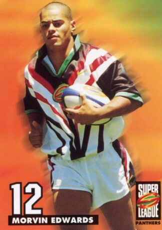 1997 Super League Penrith Panthers - Base 12 Morvin Edwards