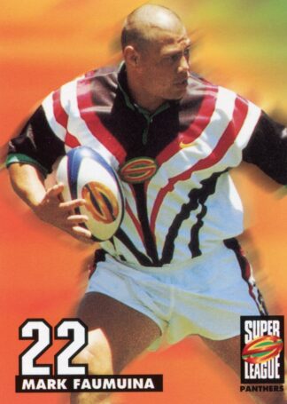 1997 Super League Penrith Panthers - Base 22 Mark Faumuina