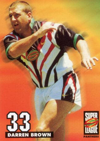 1997 Super League Penrith Panthers - Base 33 Darren Brown