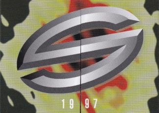 1997 Super League Team Gate Card - SC10 Perth Reds