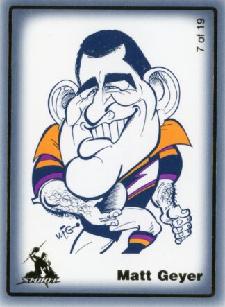 1999 NRL Melbourne Storm Premiers - 07 Matt Geyer