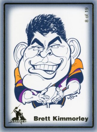 1999 NRL Melbourne Storm Premiers - 08 Brett Kimmorley