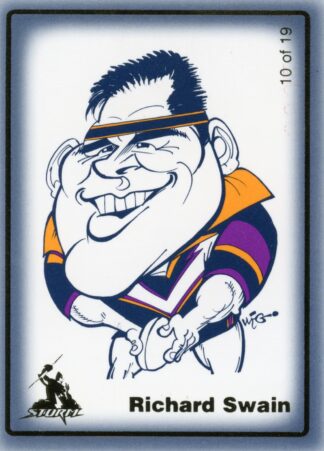 1999 NRL Melbourne Storm Premiers - 10 Richard Swain