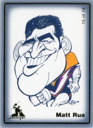1999 NRL Melbourne Storm Premiers - 15 Matt Rua