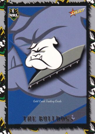 2000 Select NRL Team Logo - L03 Canterbury Bulldogs