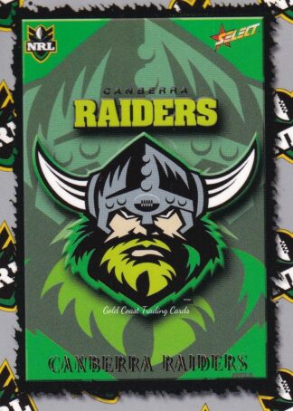 2000 Select NRL Team Logo - L04 Canberra Raiders