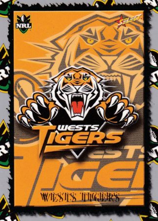 2000 Select NRL Team Logo - L14 Wests Tigers