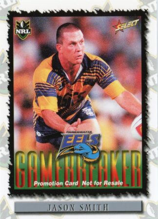 2000 Select NRL Promotional Card - Base 077 Jason Smith Parramatta Eels