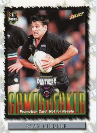 2000 Select NRL Promotional Card - Base 083 Ryan Girdler Penrith Panthers