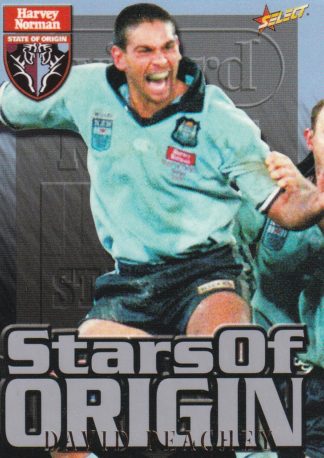 2000 Select NRL Stars Of Origin - S03 David Peachey NSW