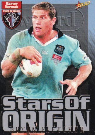 2000 Select NRL Stars Of Origin - S07 Bryan Fletcher NSW