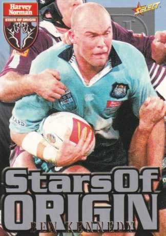 2000 Select NRL Stars Of Origin - S08 Ben Kennedy NSW