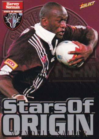 2000 Select NRL Stars Of Origin - S17 Wendell Sailor QLD