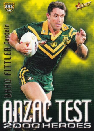 2000 Select NRL Anzac Test Heroes - A02 Brad Fittler