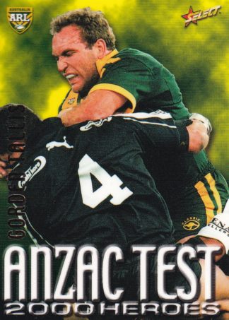 2000 Select NRL Anzac Test Heroes - A04 Gorden Tallis
