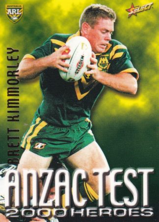 2000 Select NRL Anzac Test Heroes - A09 Brett Kimmorley