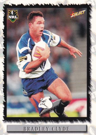 2000 Select NRL Common Card - Base 021 Bradley Clyde Canterbury Bulldogs