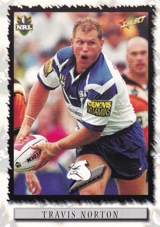 2000 Select NRL Common Card - Base 024 Travis Norton Canterbury Bulldogs