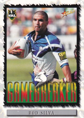 2000 Select NRL Common Card - Base 026 Rod Silva Canterbury Bulldogs