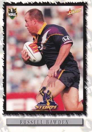2000 Select NRL Common Card - Base 038 Russell Bawden Melbourne Storm