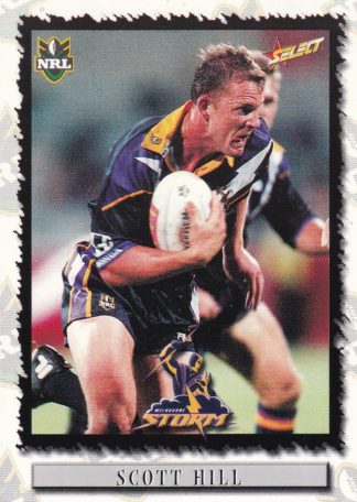 2000 Select NRL Common Card - Base 040 Scott Hill Melbourne Storm