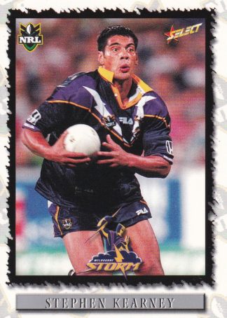 2000 Select NRL Common Card - Base 042 Stephen Kearney Melbourne Storm