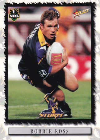 2000 Select NRL Common Card - Base 044 Robbie Ross Melbourne Storm
