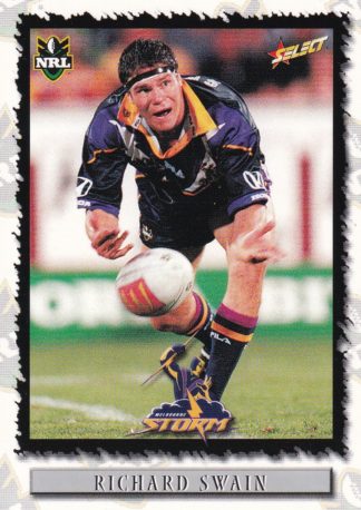 2000 Select NRL Common Card - Base 045 Richard Swain Melbourne Storm