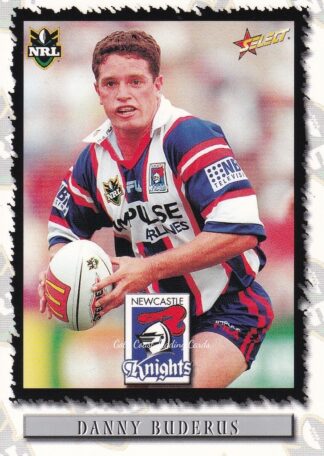 2000 Select NRL Common Card - Base 048 Danny Buderus Newcastle Knights