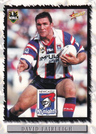 2000 Select NRL Common Card - Base 049 David Fairleigh Newcastle Knights