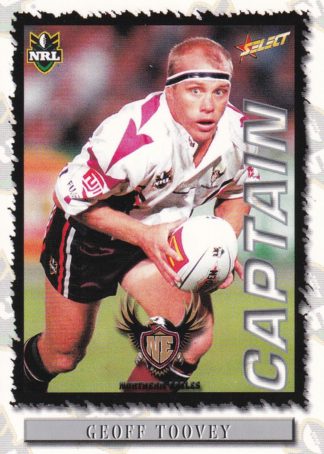 2000 Select NRL Common Card - Base 055 Geoff Toovey Northern Eagles