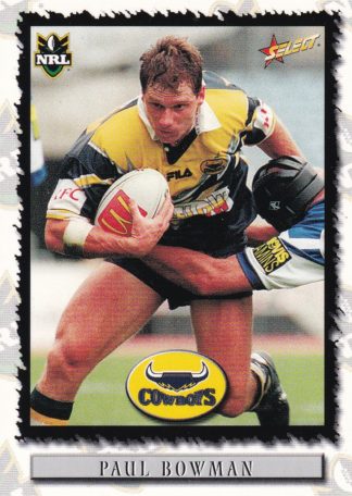 2000 Select NRL Common Card - Base 064 Paul Bowman North Qld Cowboys