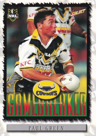 2000 Select NRL Common Card - Base 066 Paul Green North Qld Cowboys