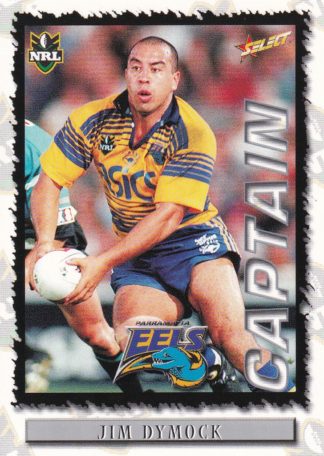 2000 Select NRL Common Card - Base 071 Jim Dymock Parramatta Eels