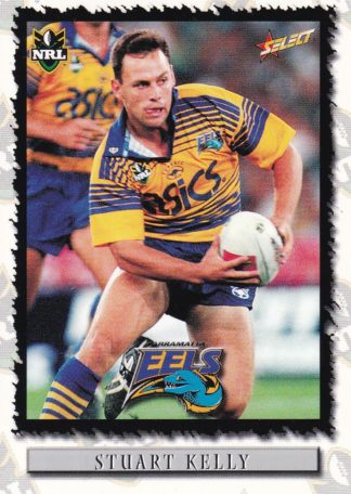 2000 Select NRL Common Card - Base 072 Stuart Kelly Parramatta Eels