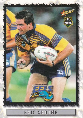 2000 Select NRL Common Card - Base 073 Eric Grothe Parramatta Eels
