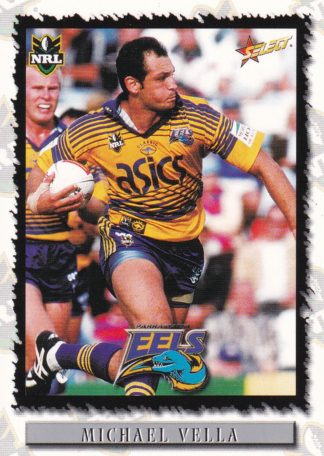 2000 Select NRL Common Card - Base 078 Michael Vella Parramatta Eels