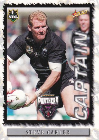 2000 Select NRL Common Card - Base 079 Steve Carter Penrith Panthers