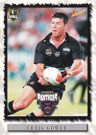 2000 Select NRL Common Card - Base 084 Craig Gower Penrith Panthers