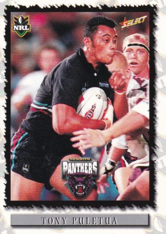 2000 Select NRL Common Card - Base 086 Tony Puletua Penrith Panthers
