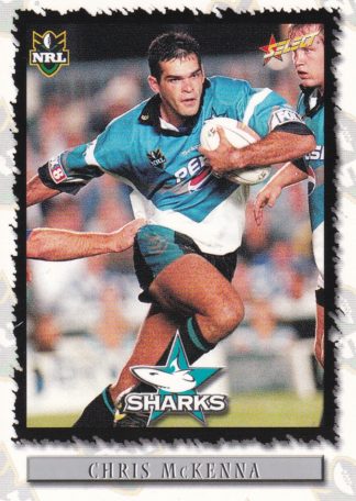 2000 Select NRL Common Card - Base 090 Chris McKenna Cronulla Sharks