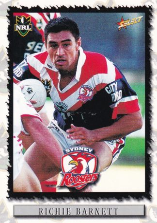 2000 Select NRL Common Card - Base 111 Richie Barnett Sydney Roosters