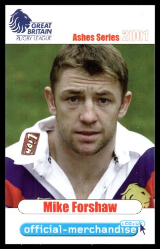 2001 Ashes Series Great Britiain - 07 Mike Forshaw