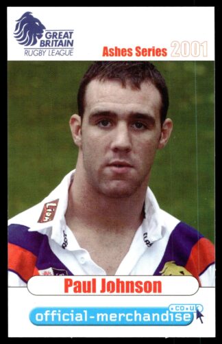 2001 Ashes Series Great Britiain - 10 Paul Johnson